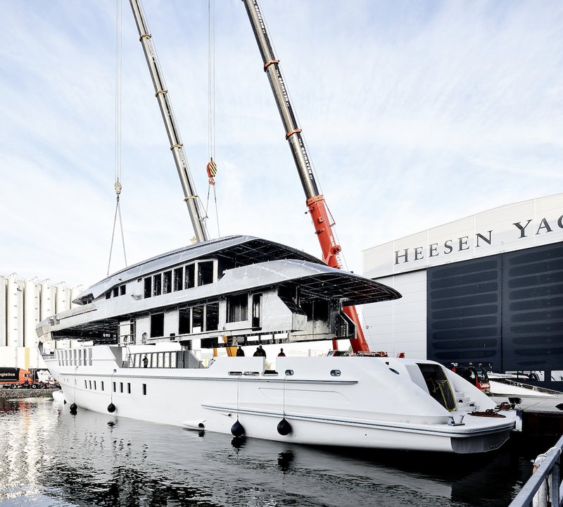 Project Castor - Superstructure Joins Hull