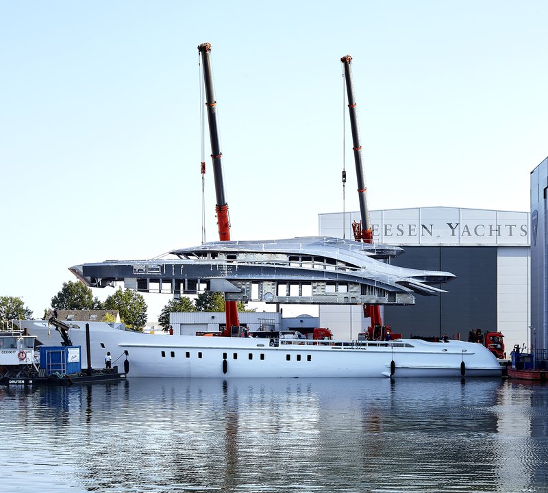 Project Triton Superstructure Joins Hull