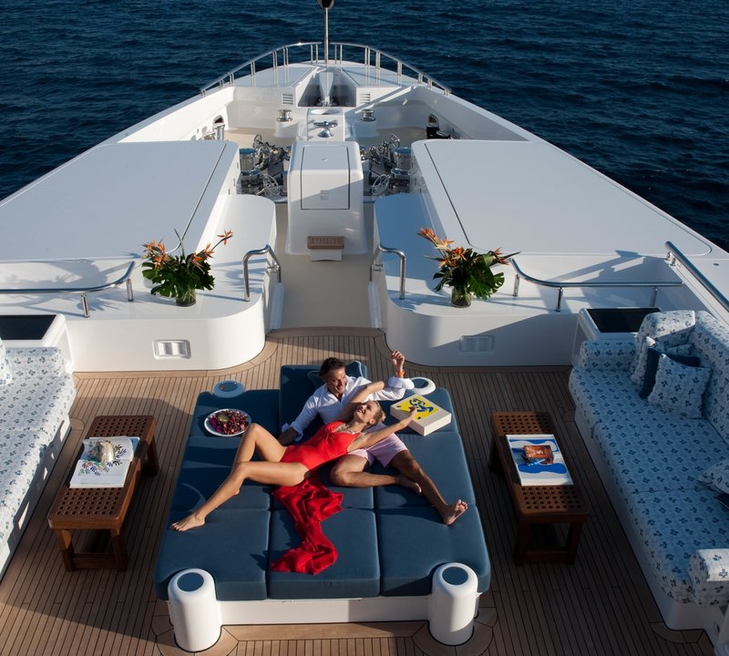 Relaxing Aboard