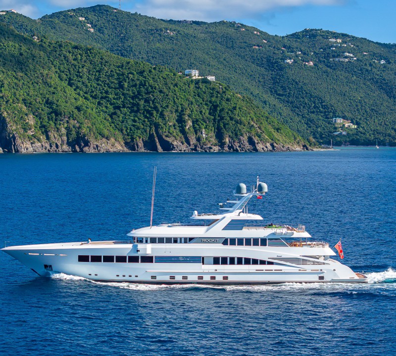 Rock It Yacht Running In The Virgin Islands Credit Yachting Image