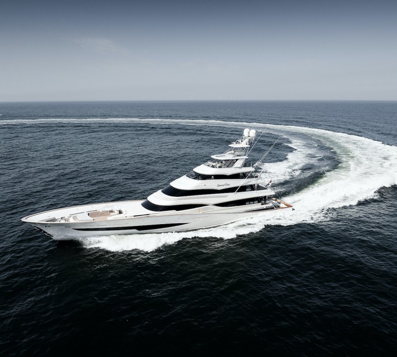 Royal Huisman Project 406 Motor Yacht SPECIAL ONE Cruising
