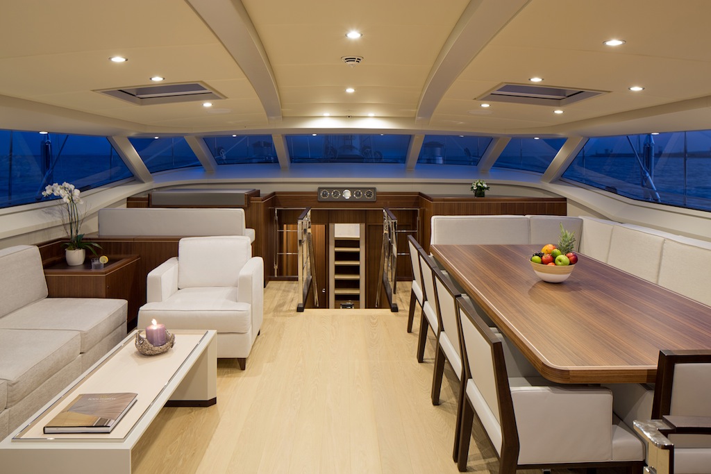 Royal Huisman S:Y Sea Eagle - Photo by Carlo Baroncini Photography - Deckhouse