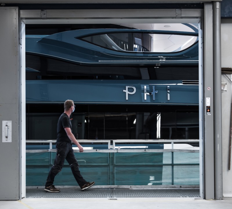 Royal Huisman Project 403 PHI Detail