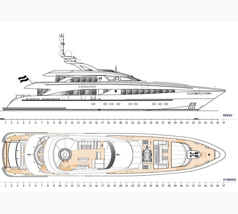 SAN BERNARDO -  Deck Plan