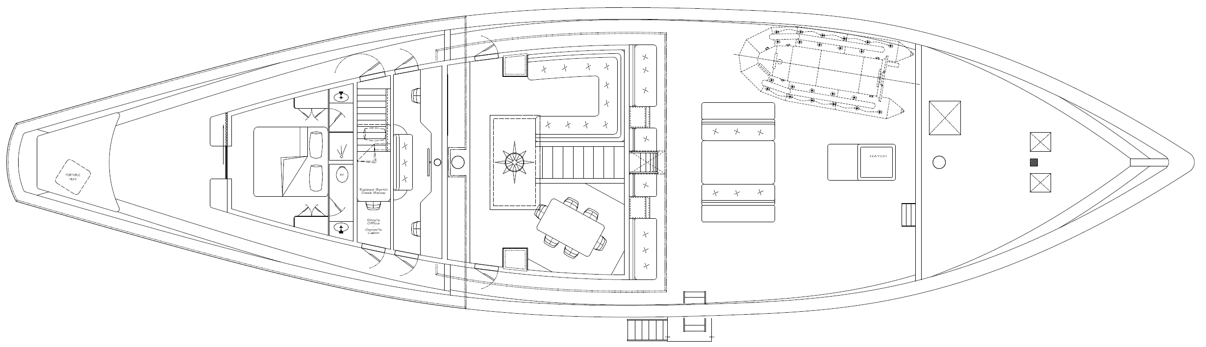 SI DATU BUA - Deck Plan