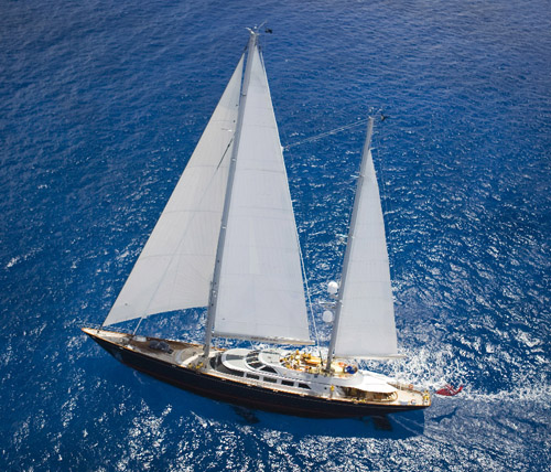 SY ANDROMEDA LA DEA - Aerial