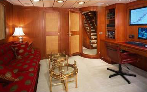 SY ANDROMEDA LA DEA - Master stateroom study