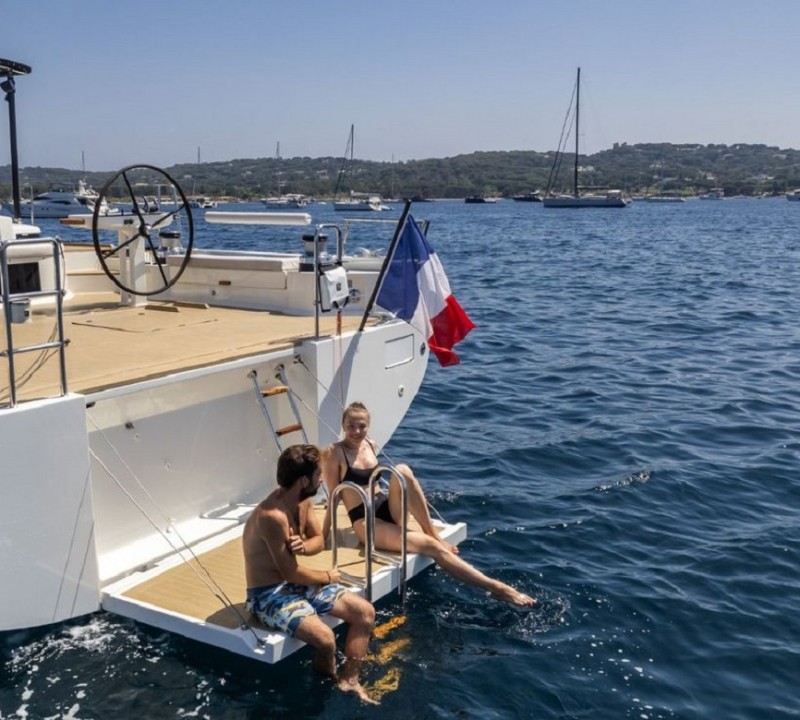 Stern Swim Platform