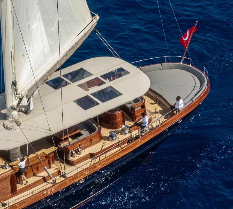 Aft Deck Detail