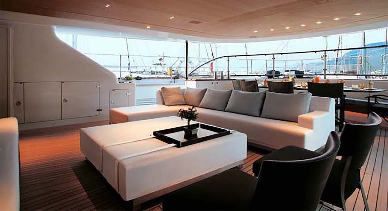 Perini Navi 50 Baracuda Valletta - Deck Salon