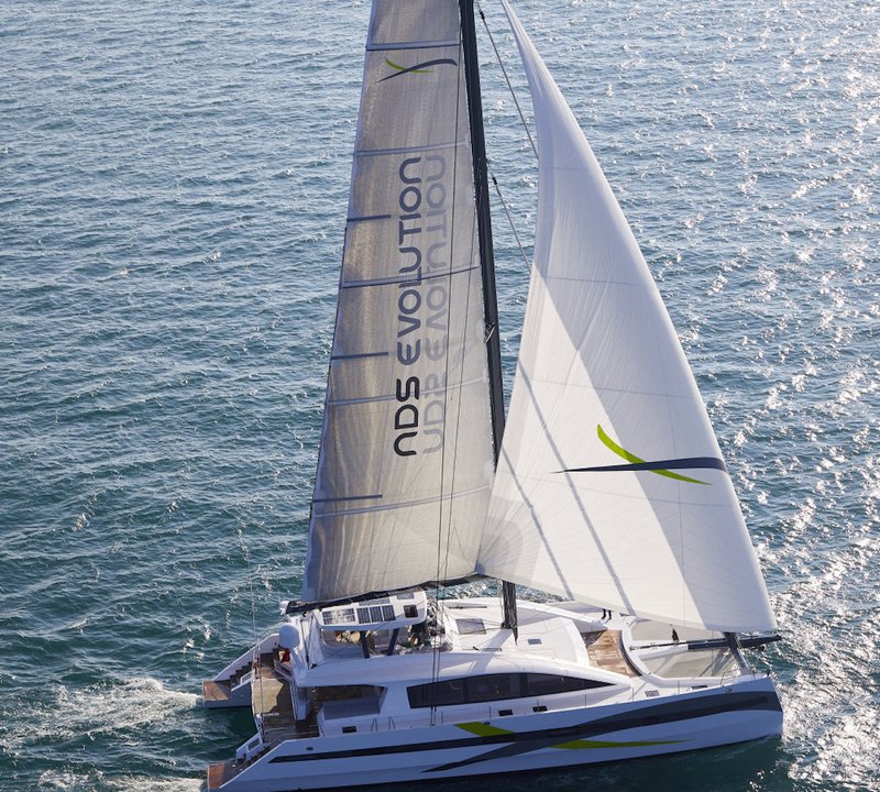 Sailing Aerial View