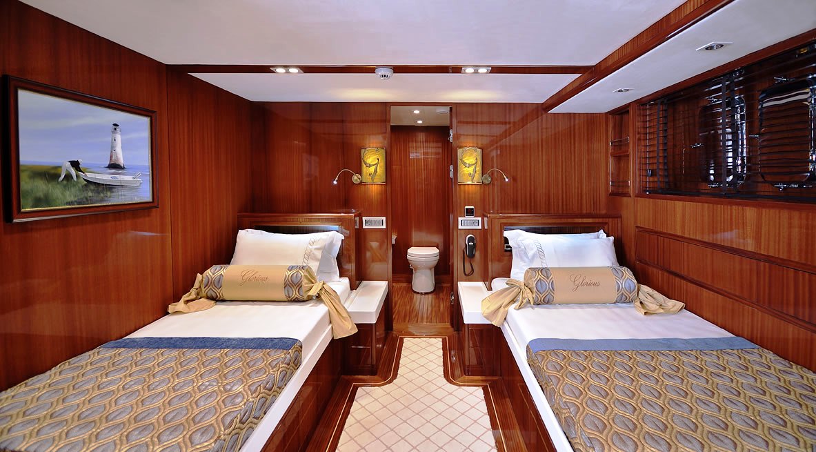 Sailing yacht GLORIOUS - Twin Cabin 2
