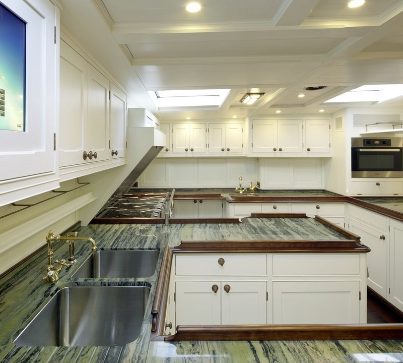 Sailing yacht Hetairos By Baltic Yachts - Galley