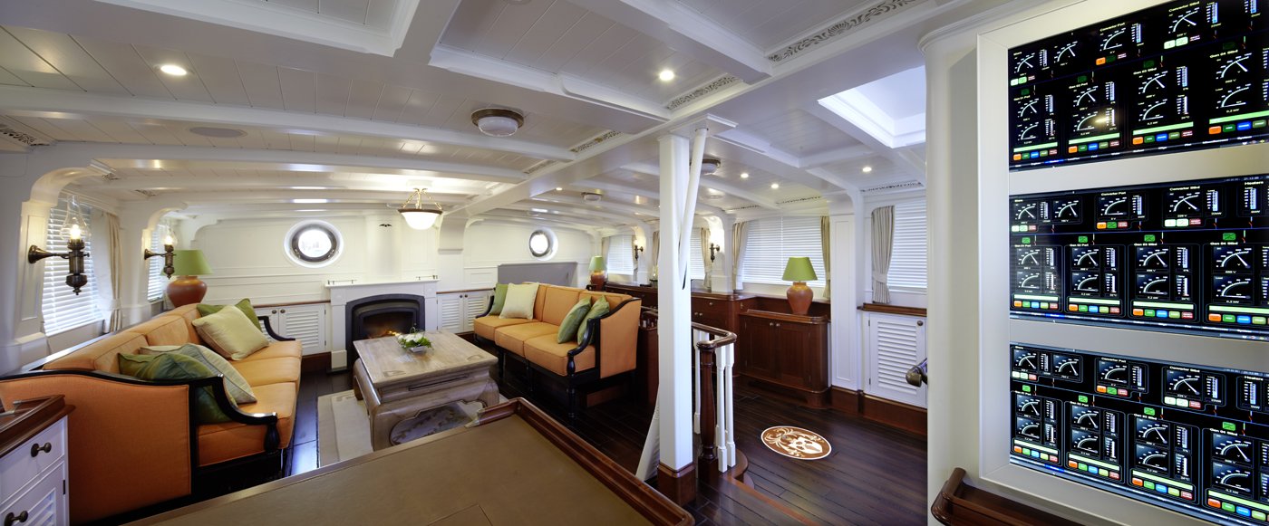 Sailing yacht Hetairos By Baltic Yachts - Salon