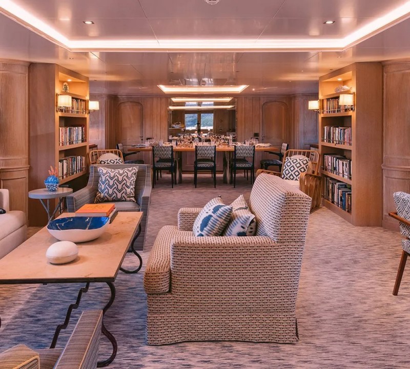 Saloon Of The Yacht