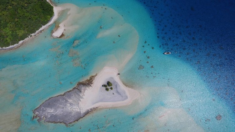 In the South Pacific