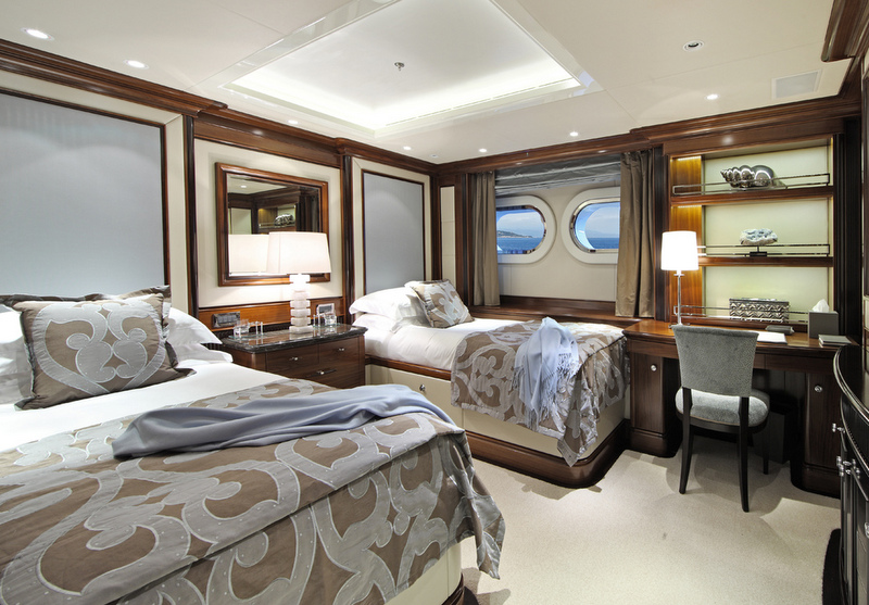 Seanna superyacht Twin cabin-001