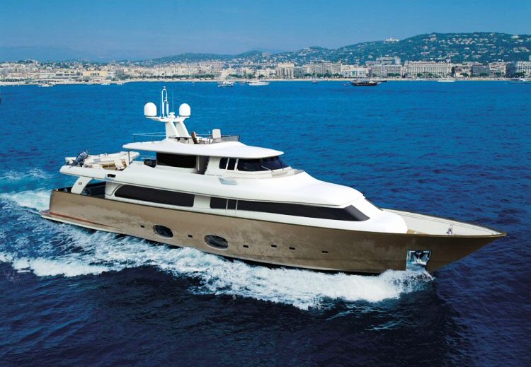 Seventh Sense (ex Lady Trudy) - Photo Courtesy of Custom Yachts