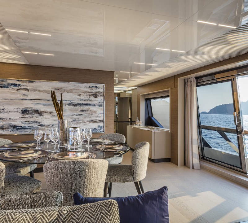 Spacious And Airy Saloon