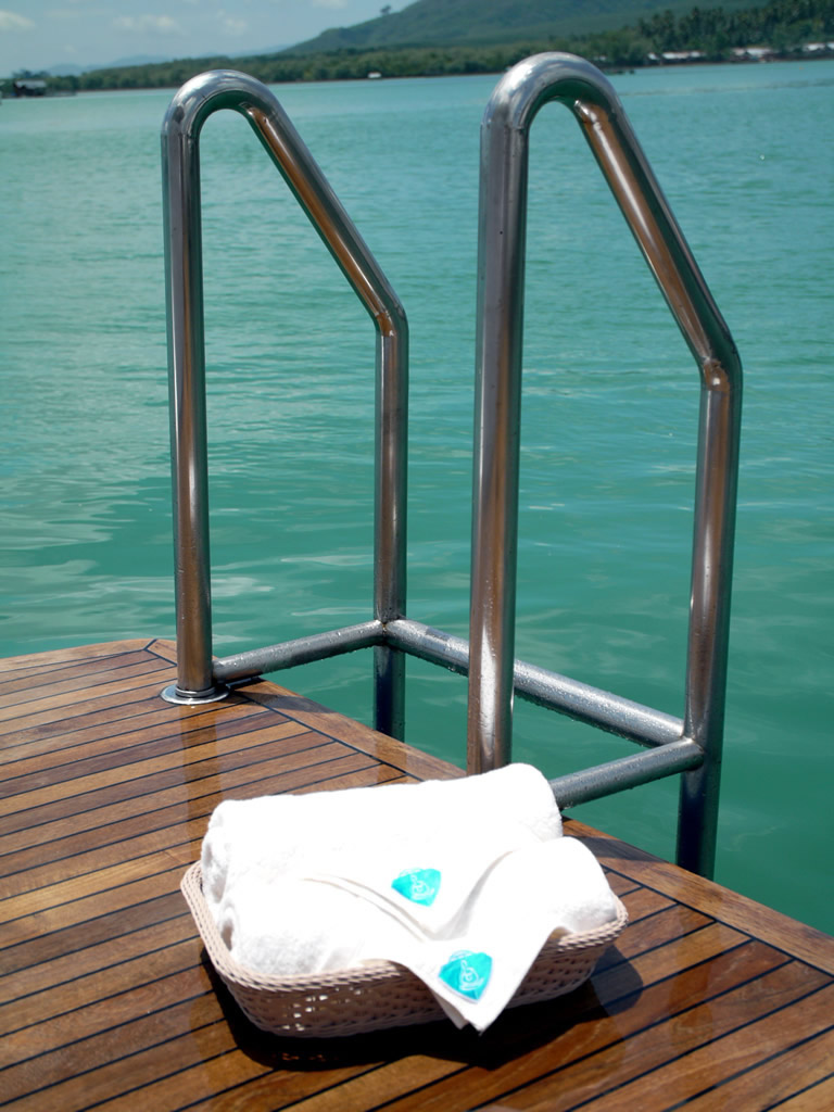 Sunbathing And Water Activities Made Easy Aboard Meditation