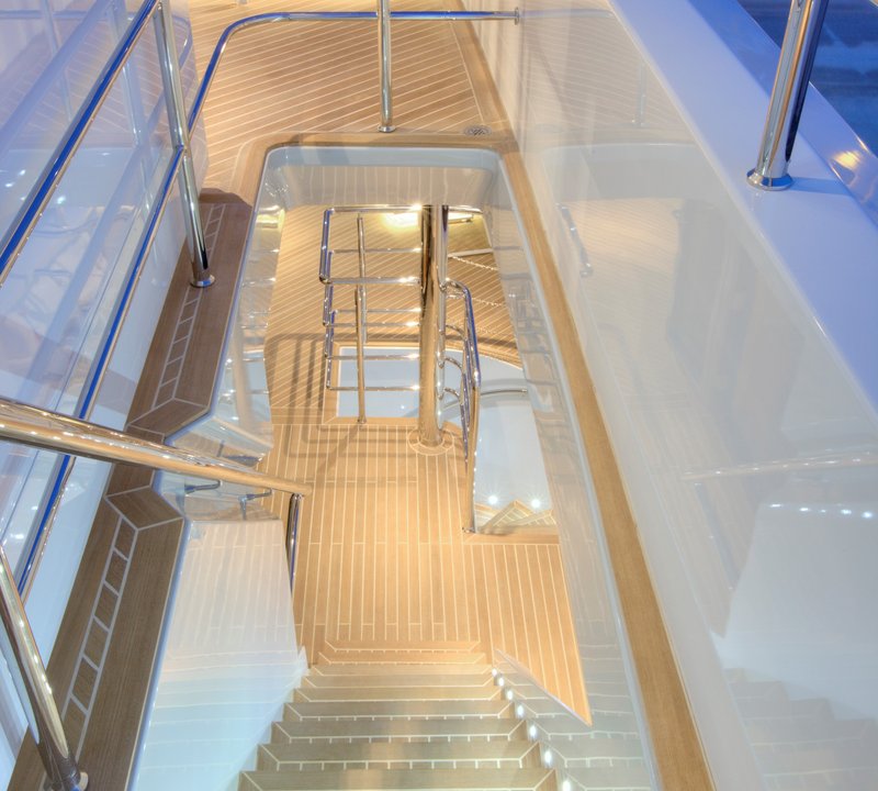Sundeck stairs
