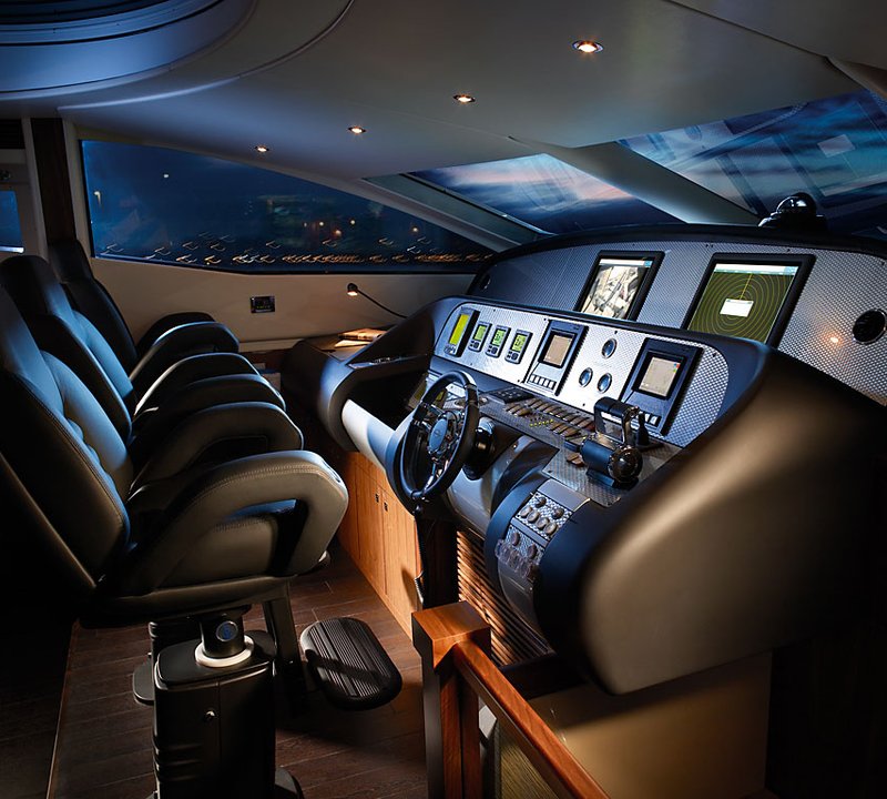 Sunseeker Predator 92 - Helm