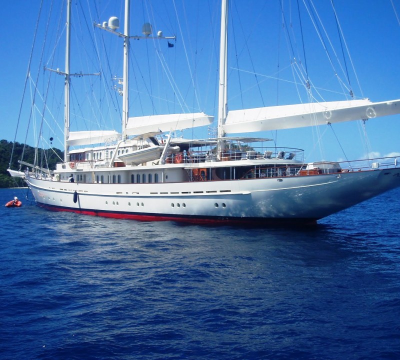 Super Yacht Athena in Fiji