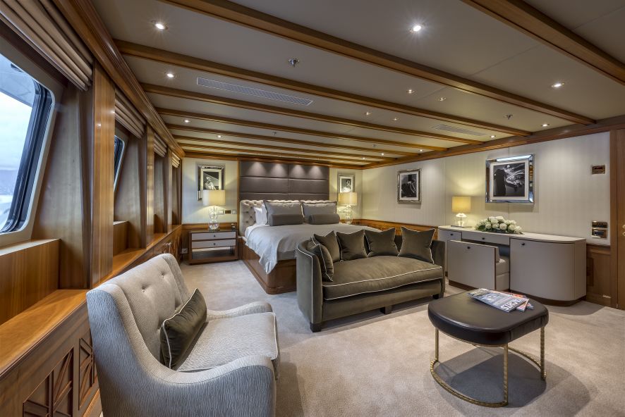 Super yacht THE WELLESLEY - Master cabin
