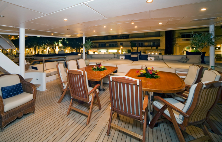 Superyacht NOBLE HOUSE - Main Aft Deck 2