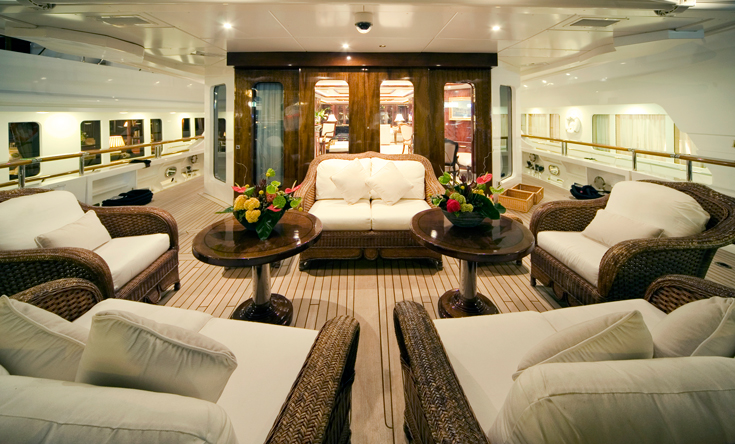 Superyacht NOBLE HOUSE - Main Aft Deck