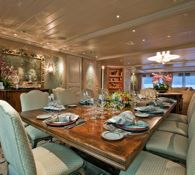 Superyacht POLARSTAR - Formal Dining