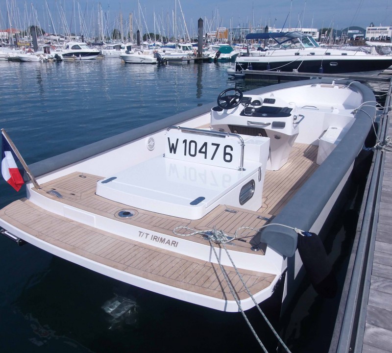 TS85 Open tender by Tender Shipyard for superyacht IRIMARI by Sunrise Yachts