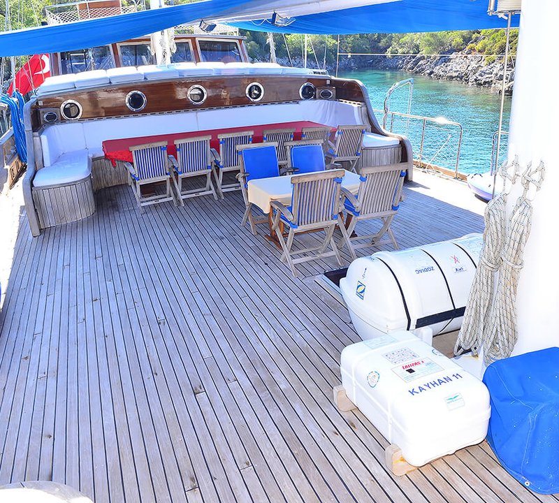 Table On Fore Deck