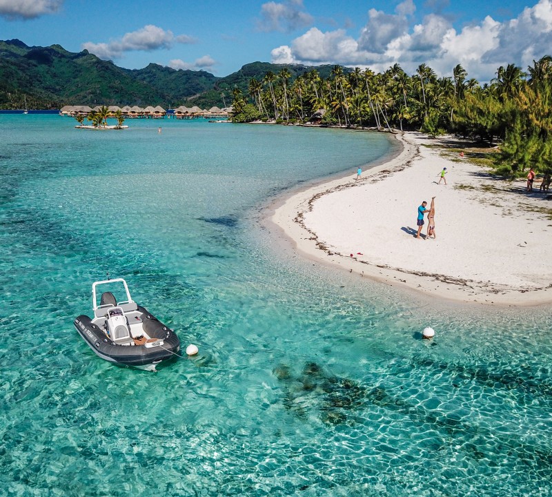 Tahaa Yacht Charters With Ocean View