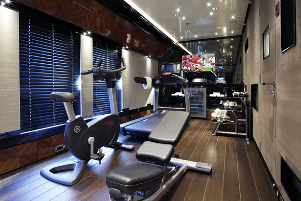 Talisman C superyacht Fitness
