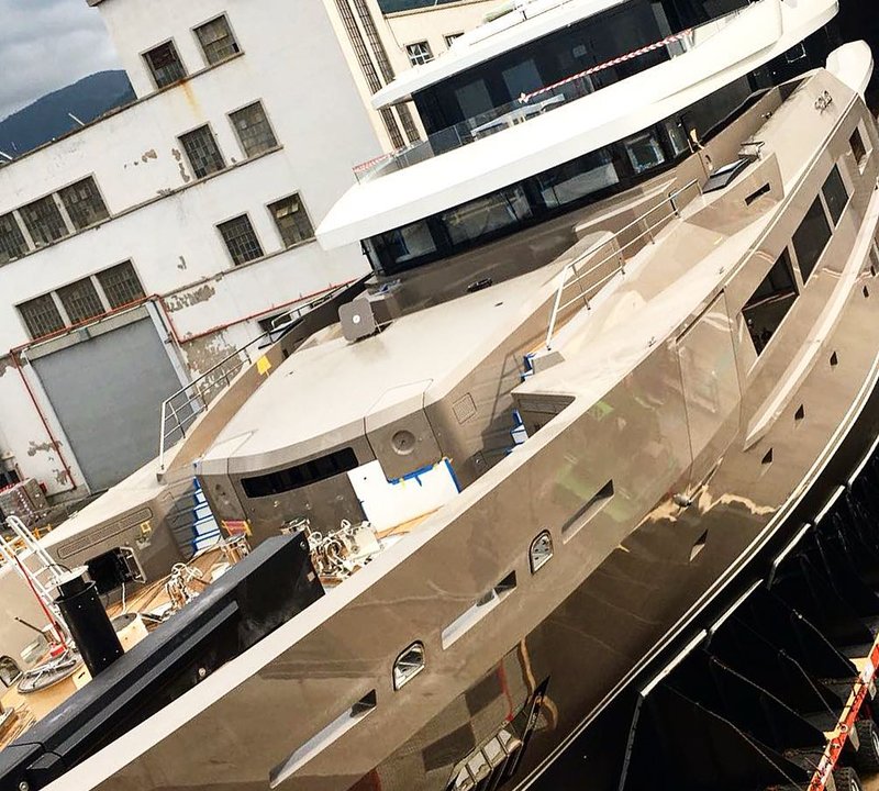Tankoa Superyacht SOLO Approaching Completion