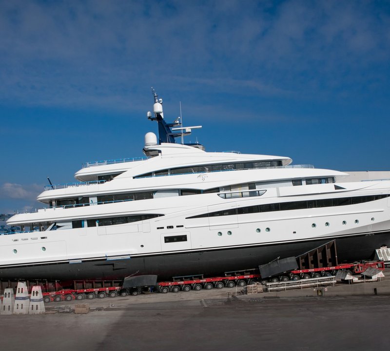 The 74m CRN Yacht 131 Ready To Be Launched