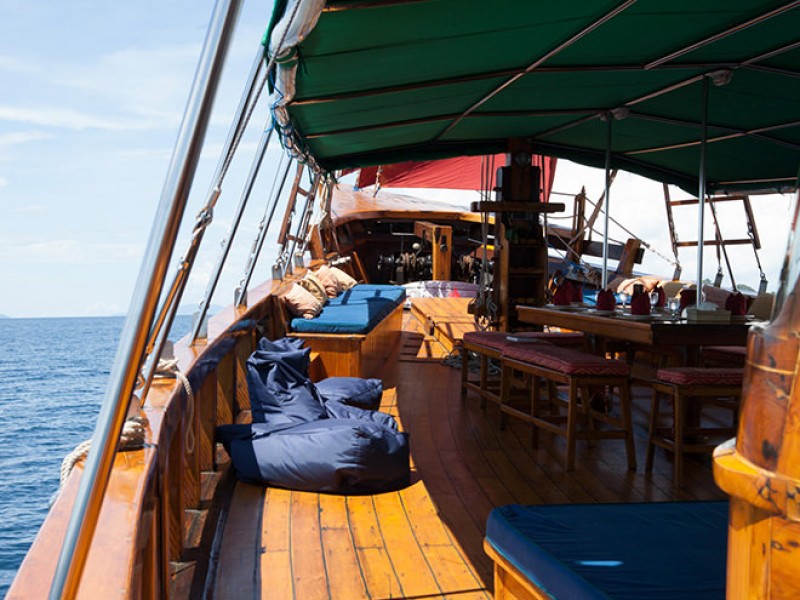 Tiger Blue Liveaboard Deck