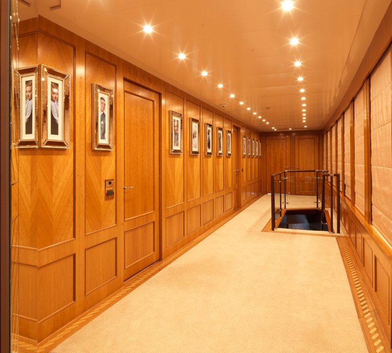 Upper Deck Hallway