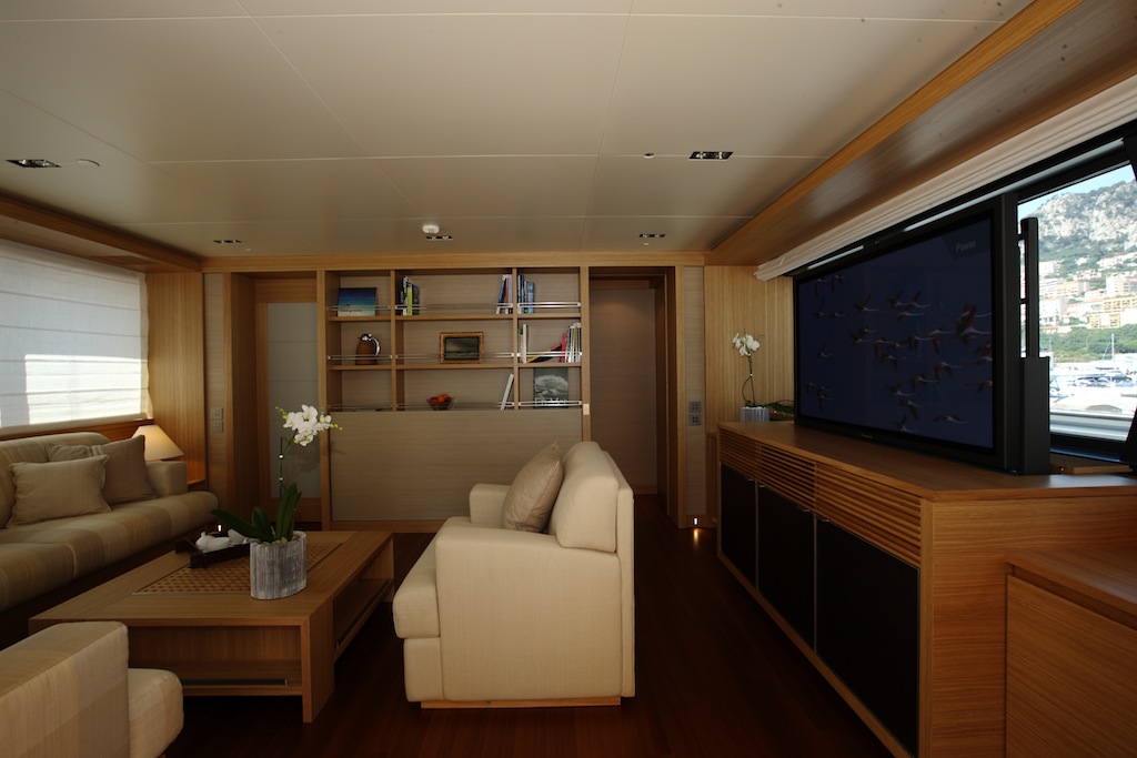 Upperbridge studio Superyacht Exuma -  photo  courtesy of Perini Navi