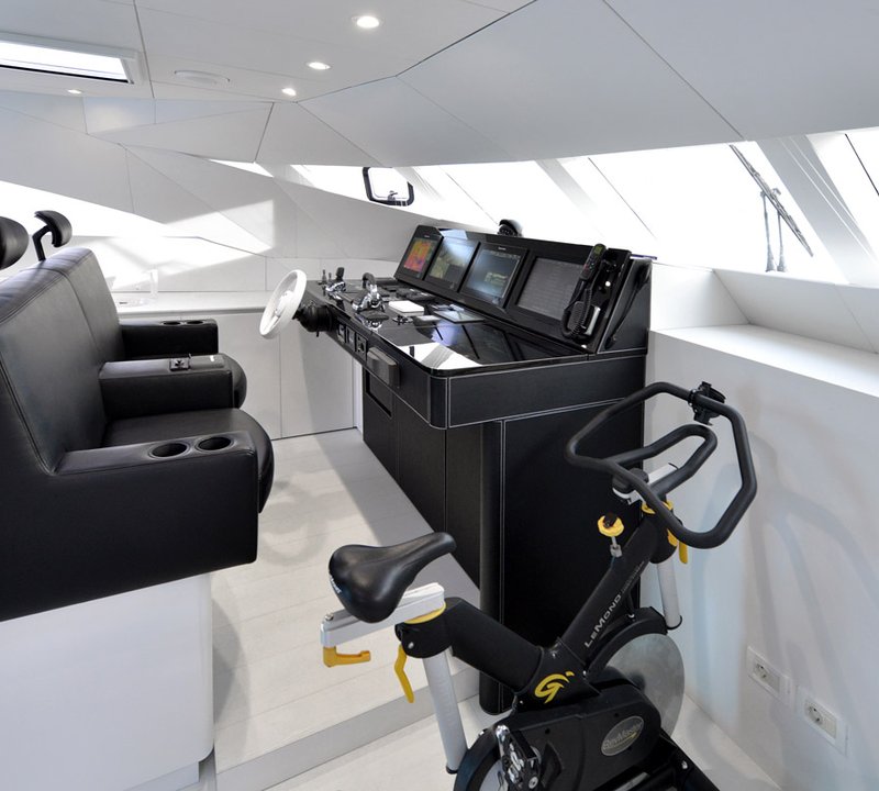 Violetta - flybridge gym equipment