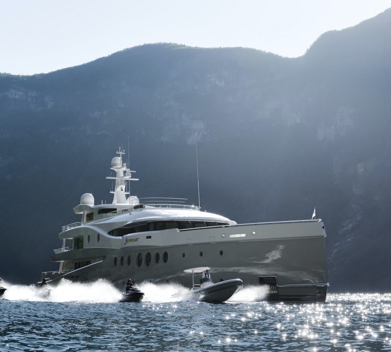 With Water Toys And Tenders