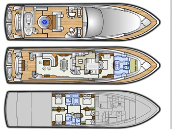 37m Luxury Motor Yacht VIVA MAS (ex AQUASITION, COCO LOCO)
