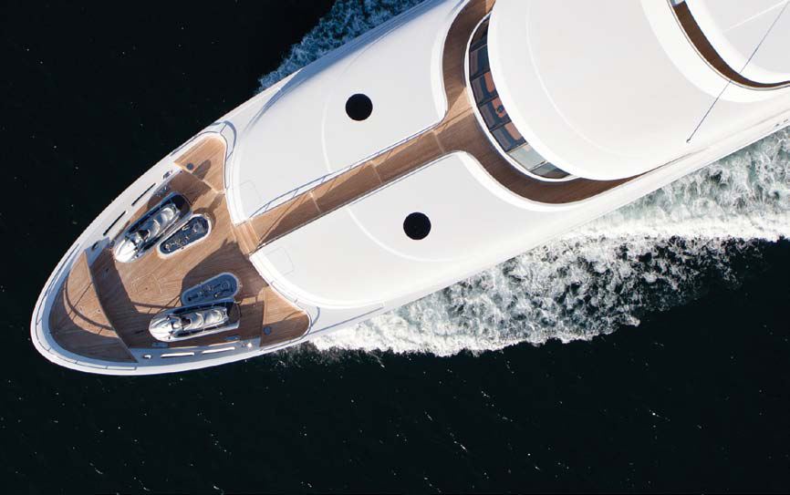 Yacht ARIANNA -  From Above