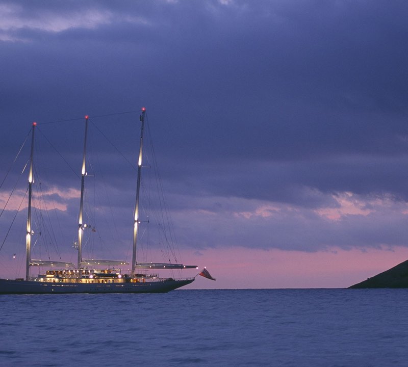 Yacht ATHENA - Evening