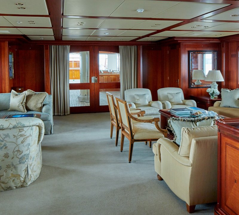 Yacht ATHENA - Salon