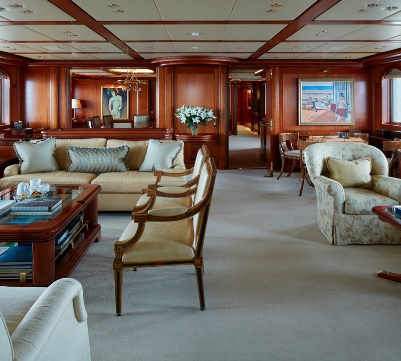 Yacht ATHENA - Salon