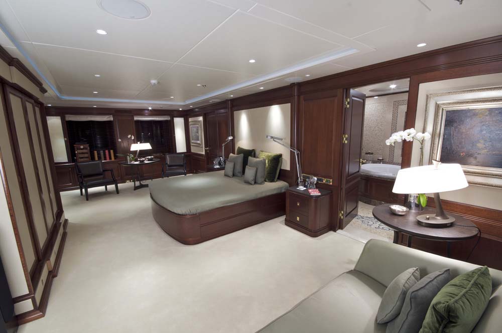 Yacht AZTECA II - Master Cabin