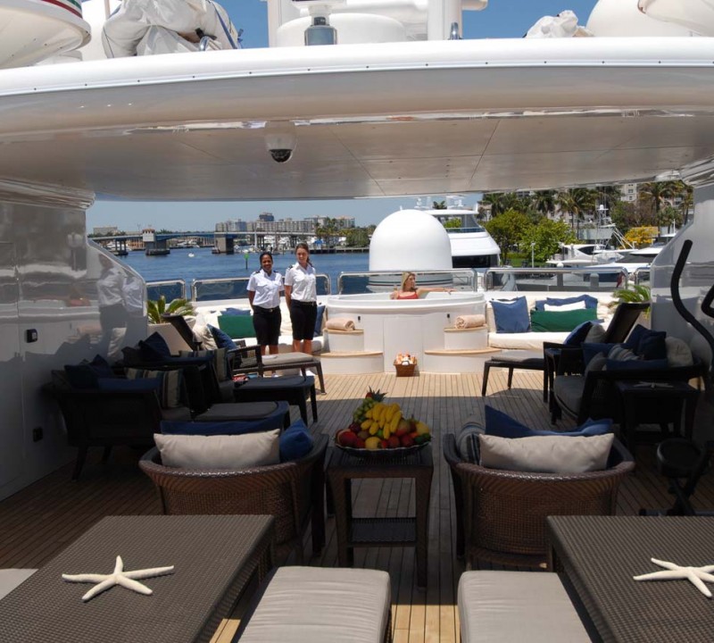 Yacht AZTECA II - Sundeck