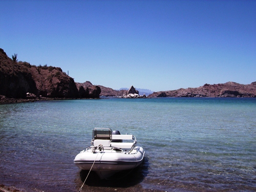 Yacht BESAME -  Tender in the Bay